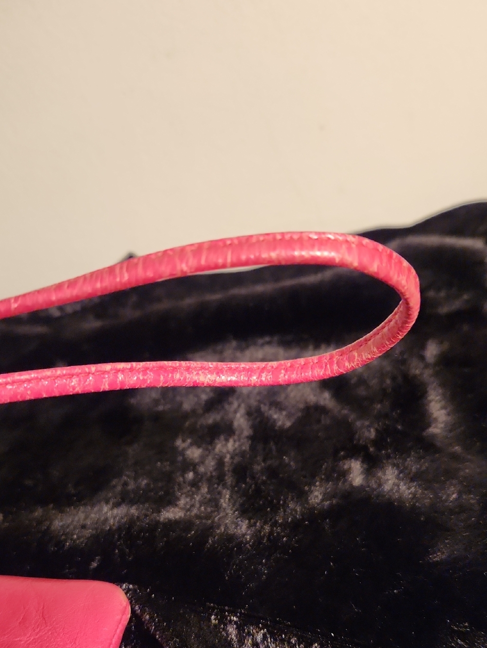 Coach Poppy Hot Pink Leather Crossbody Bag with Matching Coach Poppy Card Case - Picture 9 of 12
